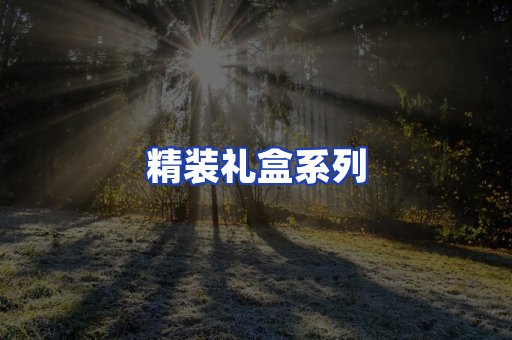 精装礼盒系列